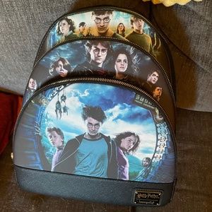 Loungefly triple pocket Harry Potter scene